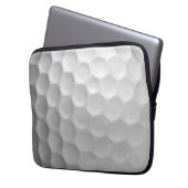 Golf Ball Texture Laptop Sleeve (Voorkant Links)