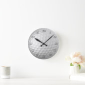 Golf Ball Texture Ronde Klok (Huis)