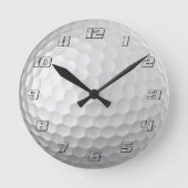 Golf Ball Texture Ronde Klok (Voorkant)