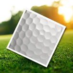 Golf Ball Texture Servetten<br><div class="desc">VIER! Dit Golf Ball Dimples-afbeelding is perfect voor elke Golf Lover.</div>