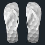 Golf Ball Texture Teenslippers<br><div class="desc">VIER! Dit Golf Ball Dimples-afbeelding is perfect voor elke Golf Lover.</div>