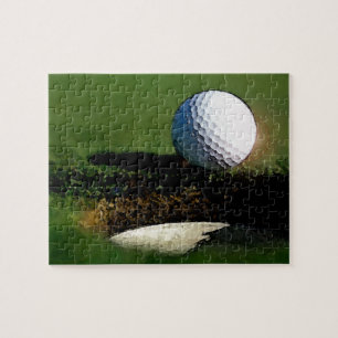 Golf Ball & the Hole - Sports Art Legpuzzel