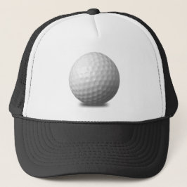GOLF BALL VECTOR ICON GRAPHICS greens WHITE SPORTS Trucker Pet