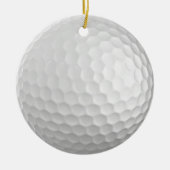 Golf Ball-versiering Keramisch Ornament (Voorkant)
