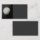 Golf Ball visitekaartje Sjabloon Originele foto (Voorkant / Achterkant)