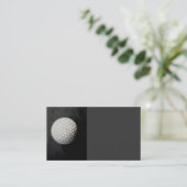 Golf Ball visitekaartje Sjabloon Originele foto (Staand voorkant)