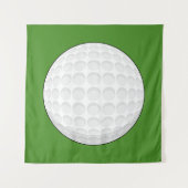 Golf Ball Wandkleed (Voorkant)