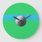 Golf Ball-wandklok Grote Klok (Voorkant)