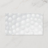 Golf Ball Wedding Reception Enclosure Informatiekaartje (Achterkant)