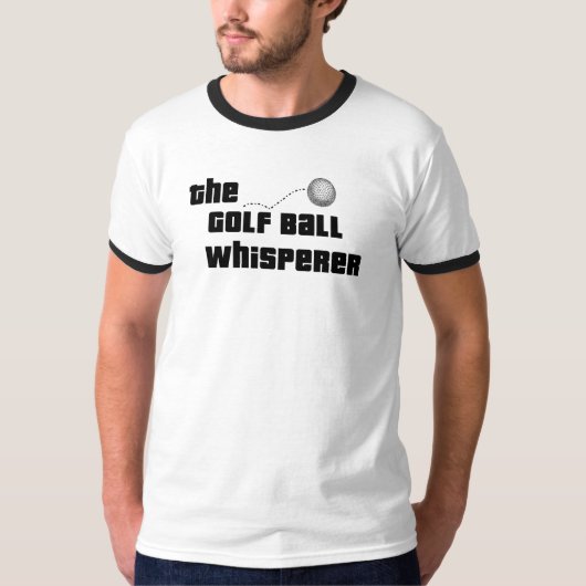 Golf Ball Whisperer T-shirts (Voorkant)