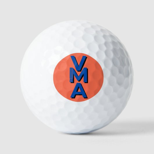 golf ball with logo golfballen (Voorkant)