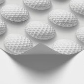 Golf Ball Wrapping Paper - Perfect voor golfliefhe Cadeaupapier (Hoek)