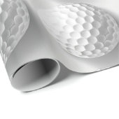 Golf Ball Wrapping Paper - Perfect voor golfliefhe Cadeaupapier (Rol Hoek)