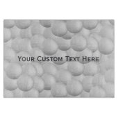 Golf Balls aangepast snijbord Snijplank (Voorkant)