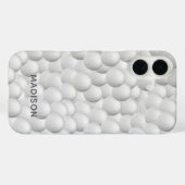Golf Balls, aangepaste telefoongesprekken Case-Mate iPhone Case (Achterkant (horizontaal))