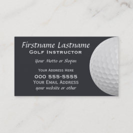 Golf Balls aangepaste visitekaartjes