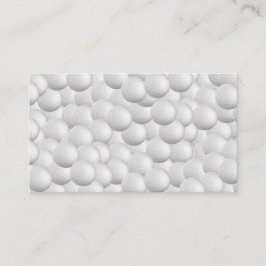 Golf Balls aangepaste visitekaartjes