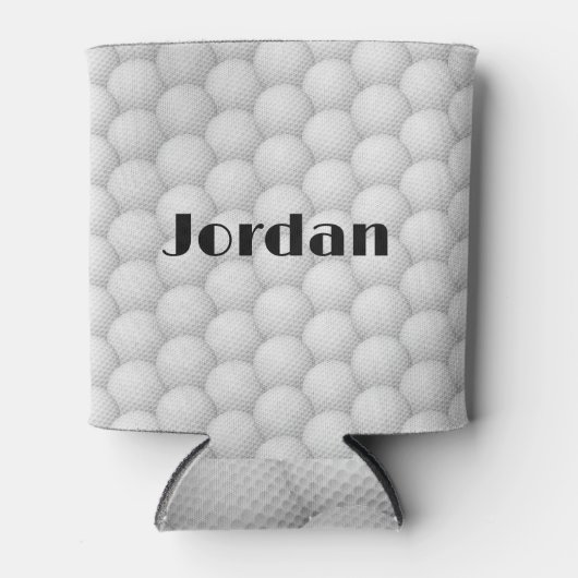 Golf Balls Abstract Design Koelbox Blikjeskoeler (Voorkant)