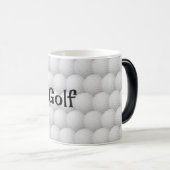 Golf Balls Abstract Design Mok (Voorkant rechts)