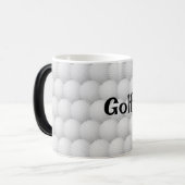 Golf Balls Abstract Design Mok (Voorkant links)