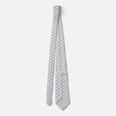 Golf Balls Abstract Design Necktie Stropdas (Achterkant)