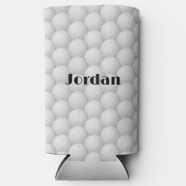 Golf Balls Abstract Design Seltzer Koelbox Seltzer Blikjeskoeler