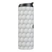 Golf Balls Abstract Design Thermal Tumbler Thermosbeker (Gedraaid links)