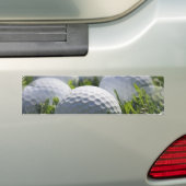 Golf Balls Bumpersticker (Op auto)
