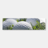 Golf Balls Bumpersticker (Voorkant)