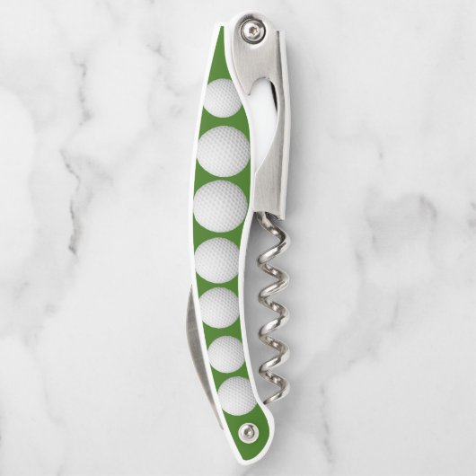 Golf Balls Design Kurkentrekker (Achterkant)