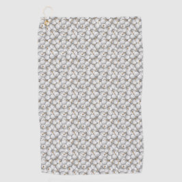 Golf Balls en T - shirts Golfhanddoek