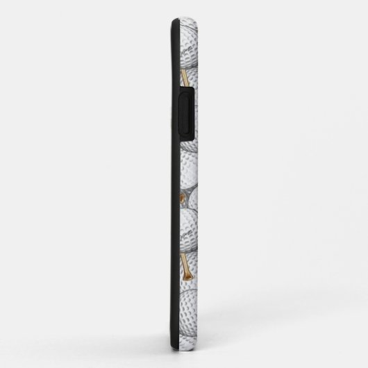 Golf Balls en T - shirts Iphone Case (Achterkant/rechts)