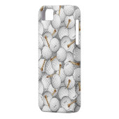 Golf Balls en T - shirts Iphone Case (Achterkant Links)