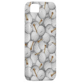 Golf Balls en T - shirts Iphone Case (Back/Rechts)