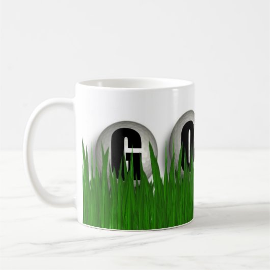 Golf Balls Golf Game Coffee Cup Mok (Links)