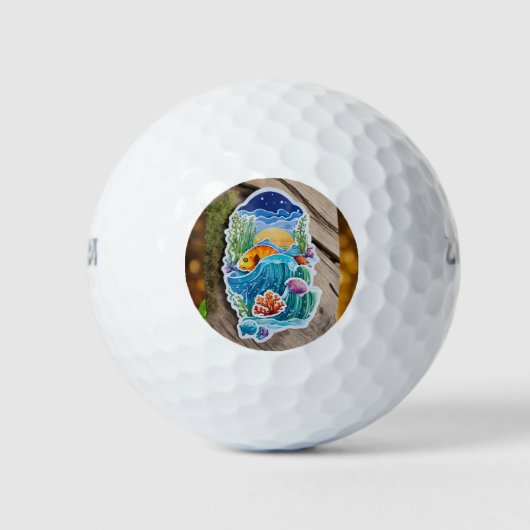 Golf Balls Golfballen (Voorkant)