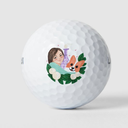 Golf Balls Golfballen (Voorkant)
