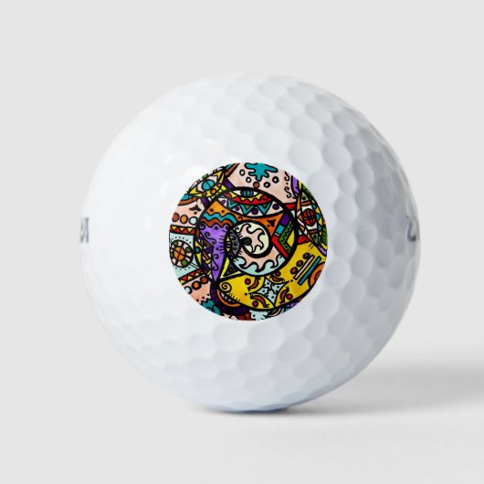 Golf Balls Golfballen (Voorkant)