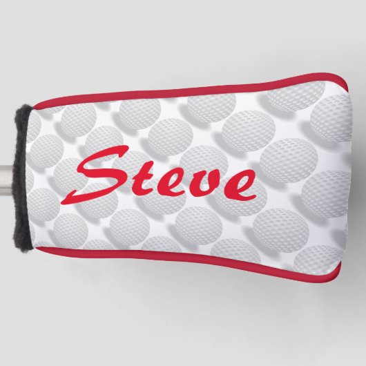 Golf Balls Golfheadcover (Voorkant)