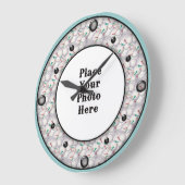 Golf Balls Lijst je fotowandklok Grote Klok (Hoek)