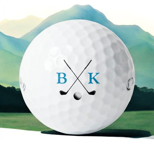 Golf Balls met initialen naam Golfballen
