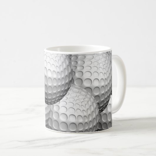 Golf Balls Mok (Voorkant rechts)