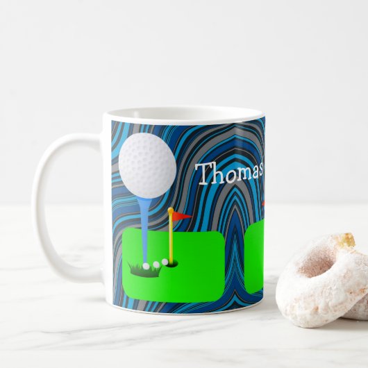 Golf Balls Mok (Met donut)