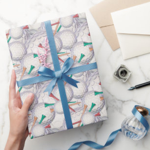 Golf Balls Multiplied All Occasion Gift Wrap Cadeaupapier