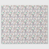 Golf Balls Multiplied All Occasion Gift Wrap Cadeaupapier (Vlak)