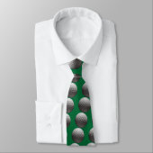 GOLF BALLS NECKTIE STROPDAS (Gebonden)