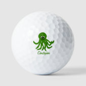 Golf Balls Octopus Design Golfballen (Voorkant)