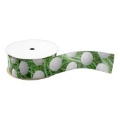 Golf Balls op Green Grass Grosgrain Lint (Spoel)