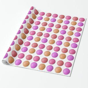GOLF BALLS PATROON VOOR VROUWEN, PINK GOLF BALL PA CADEAUPAPIER