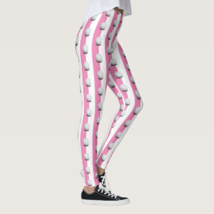 Golf Balls Pattern   Cool giro roze sport gift Leggings